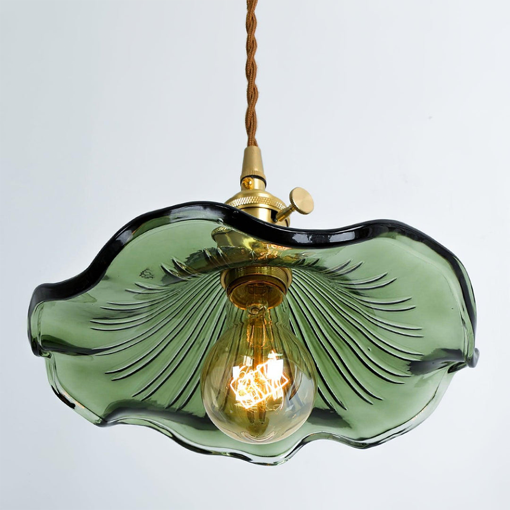 Ceiling Mounted Pendant Ceiling Light Glass Shade