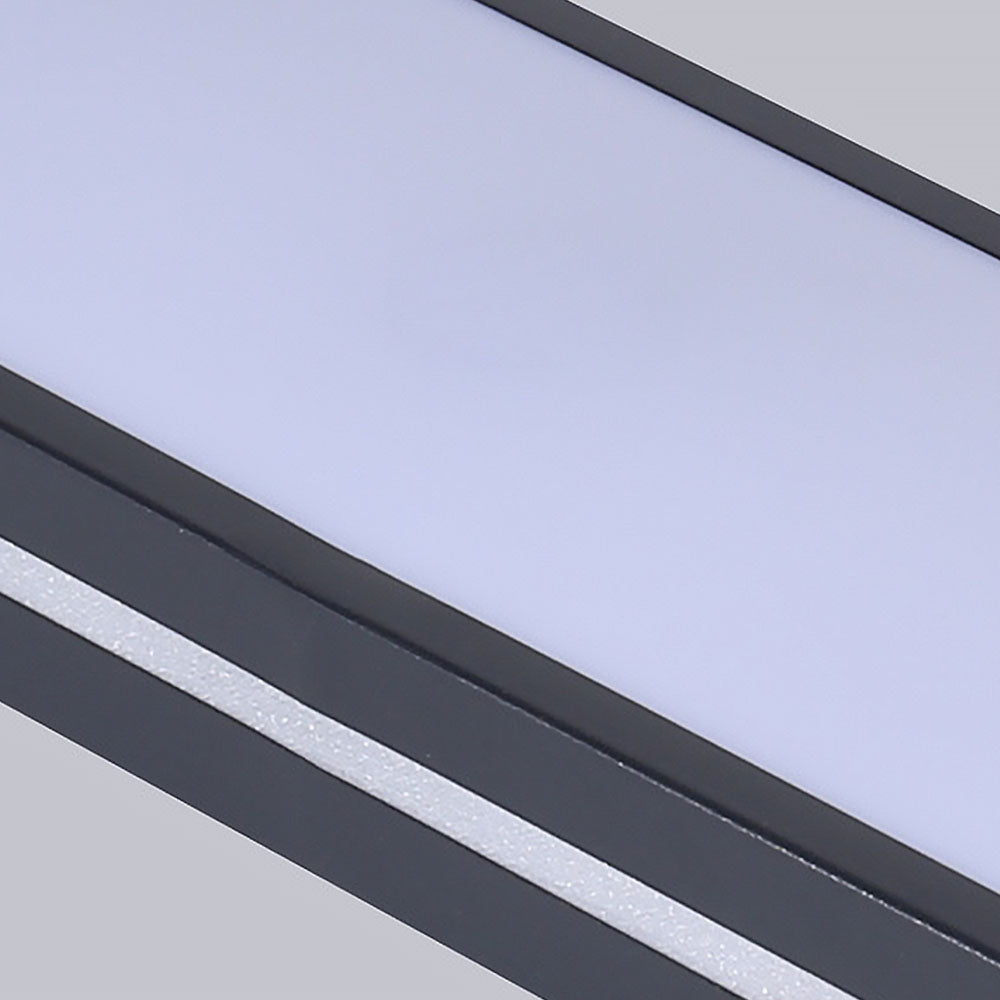 Flush Mount Rectangular Ceiling Light
