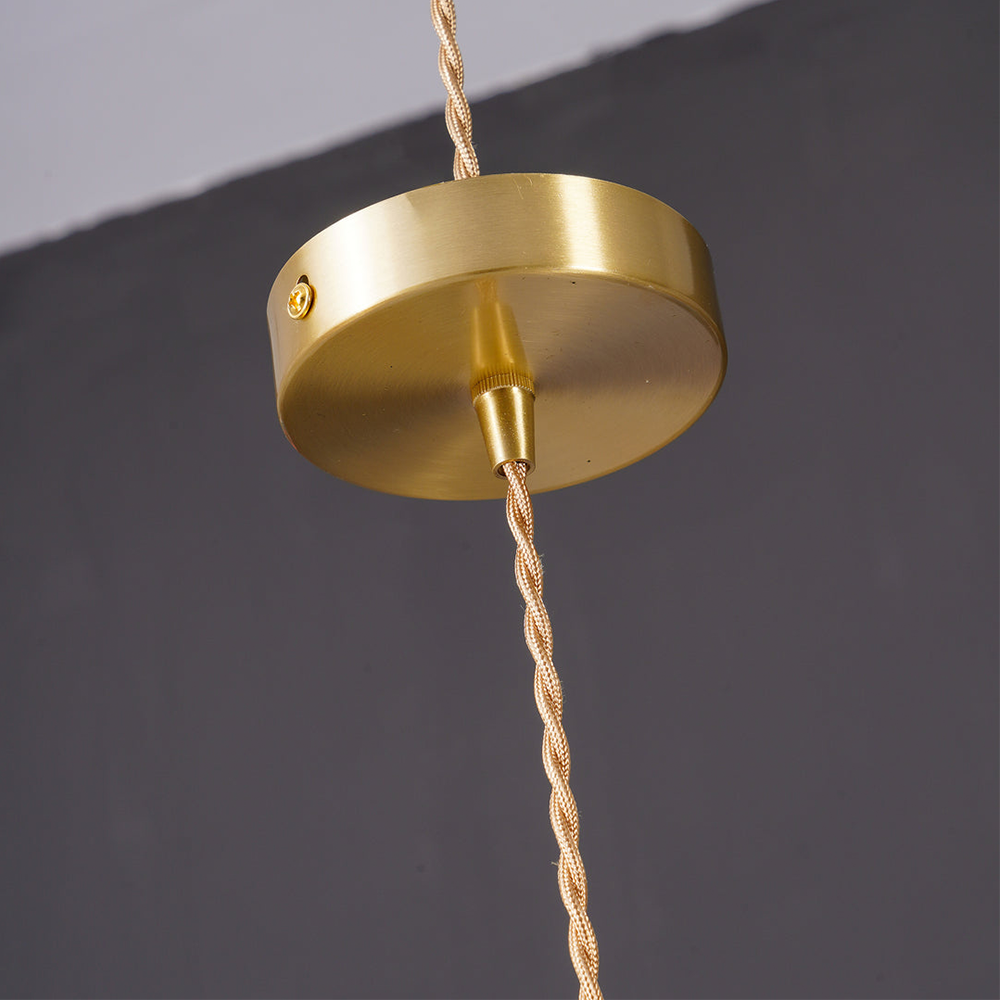 Ceiling Mounted Pendant Ceiling Light Glass Shade