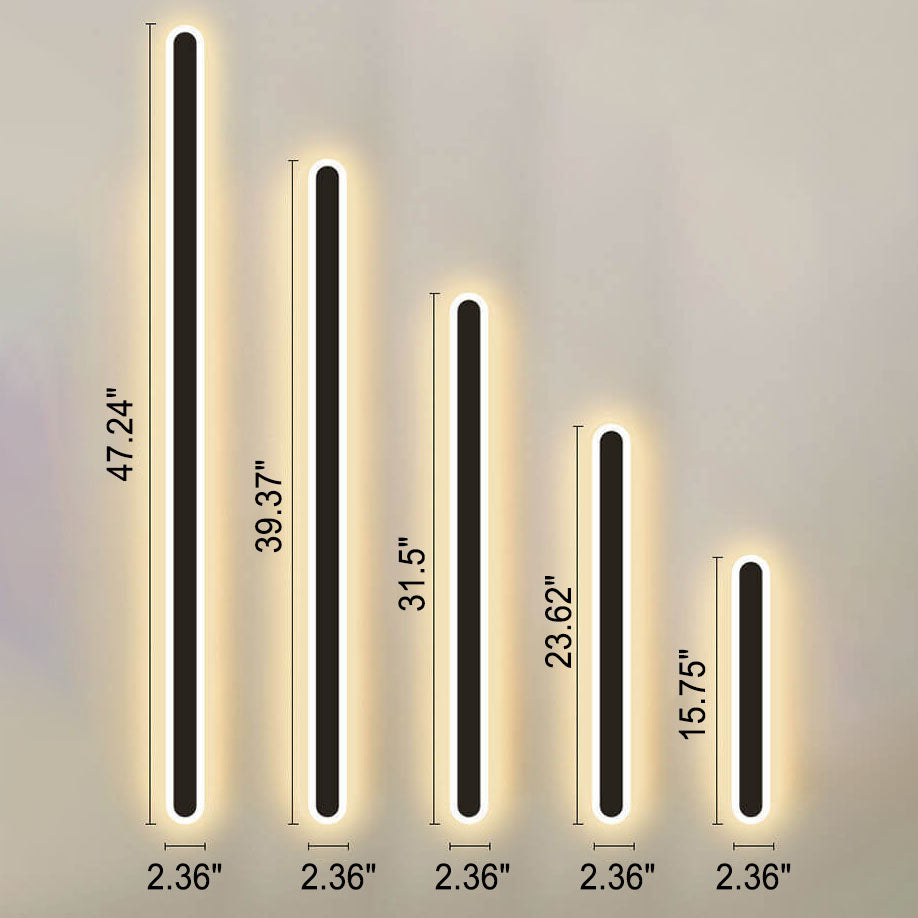 Slim Linear Bar LED Wall Light