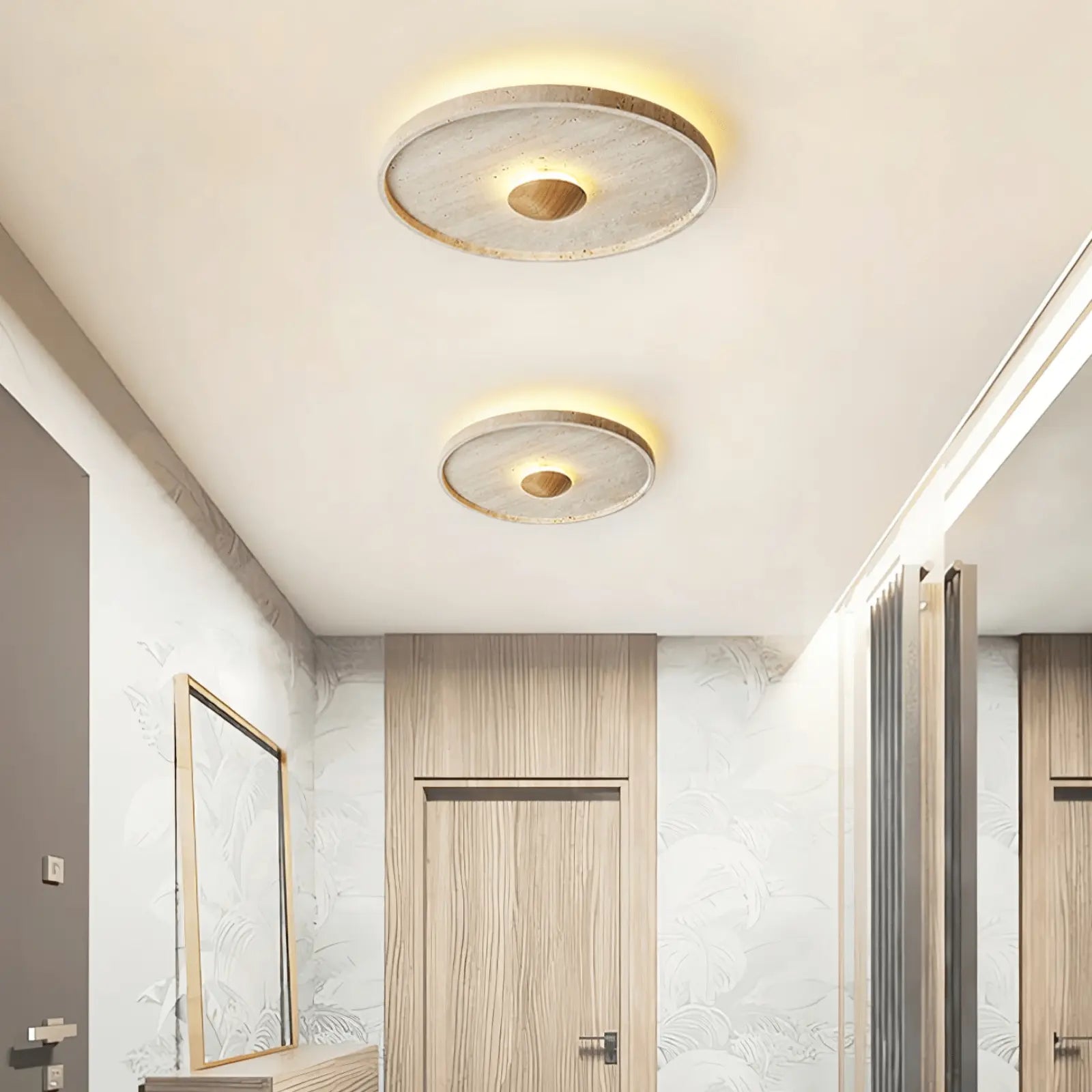 Flush Mount Ceiling Light Ring Structure