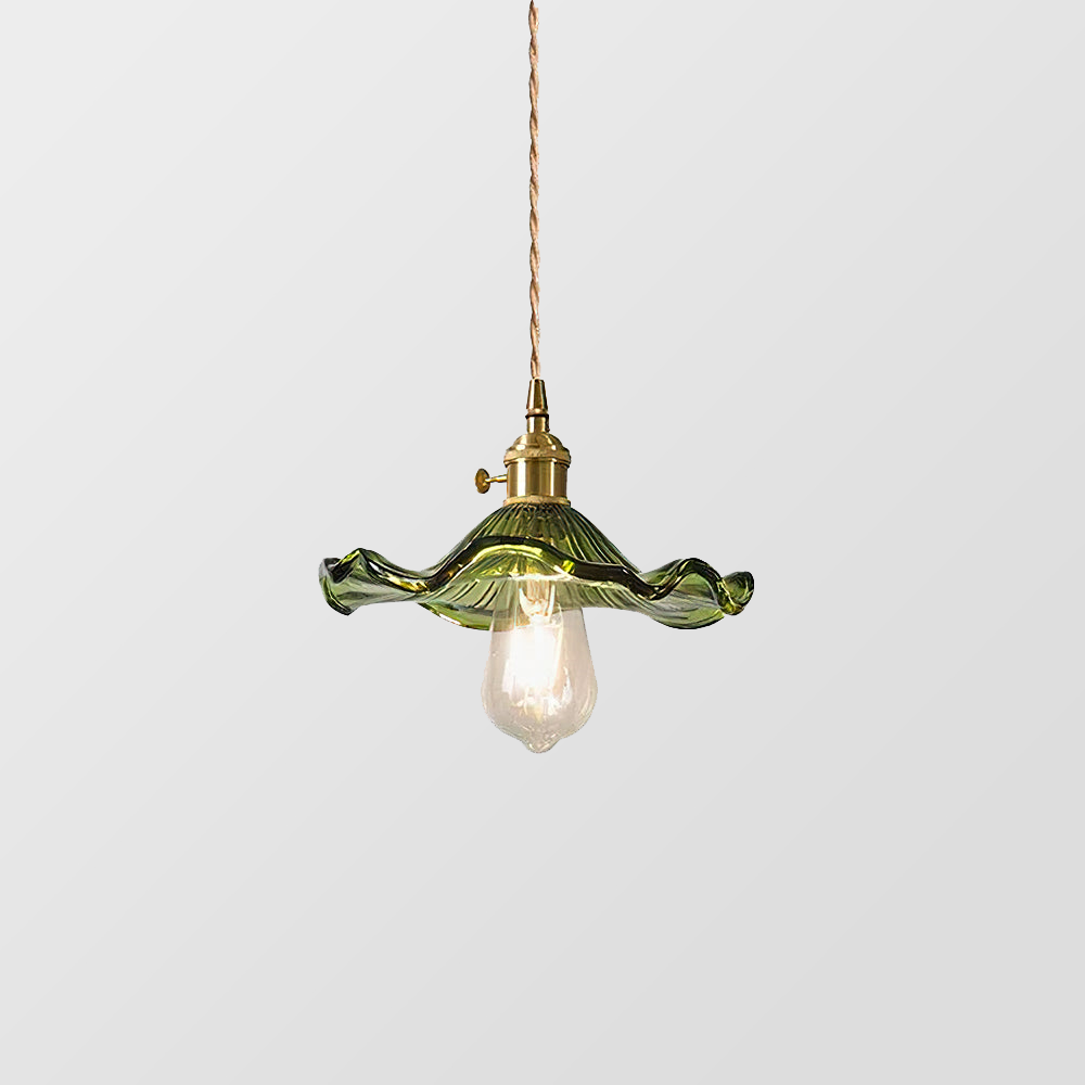 Ceiling Mounted Pendant Ceiling Light Glass Shade