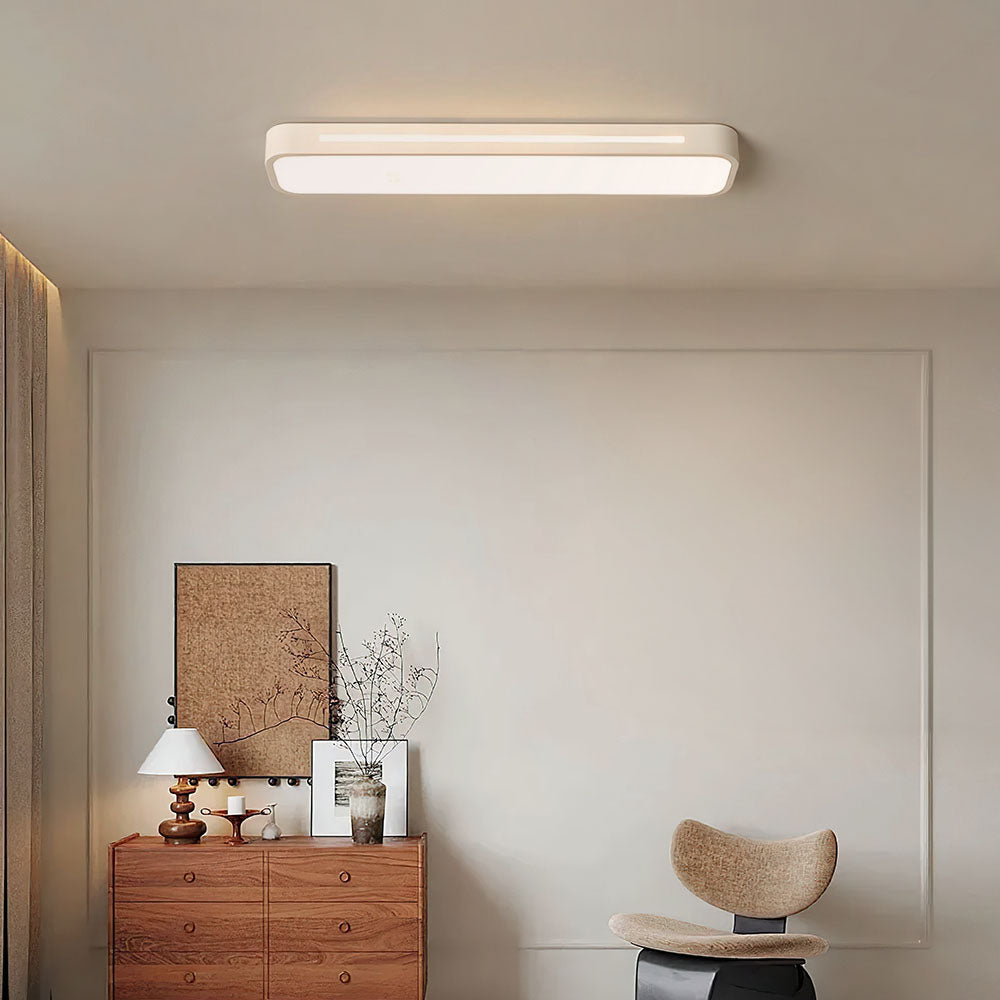 Flush Mount Rectangular Ceiling Light