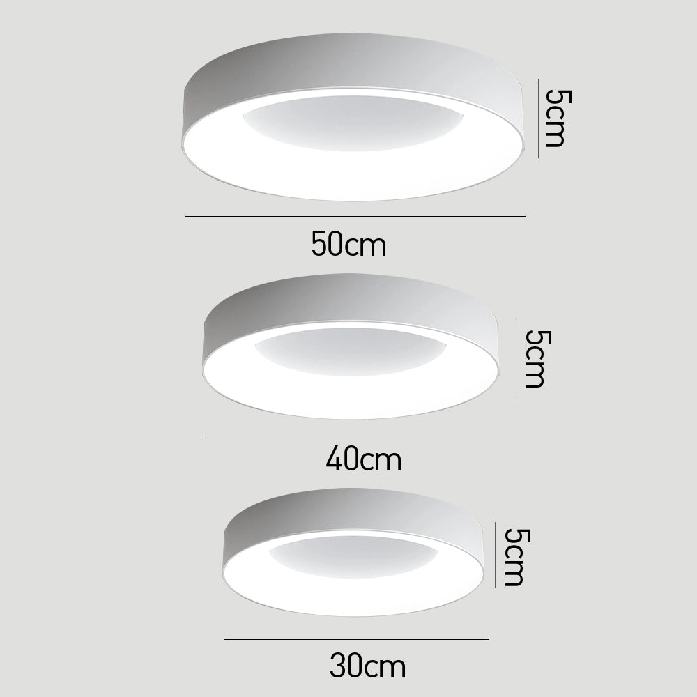 Flush Mount Ceiling Light Ring Layout