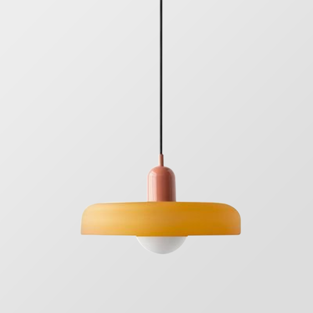 Linear Pendant Ceiling Light Glass Shade