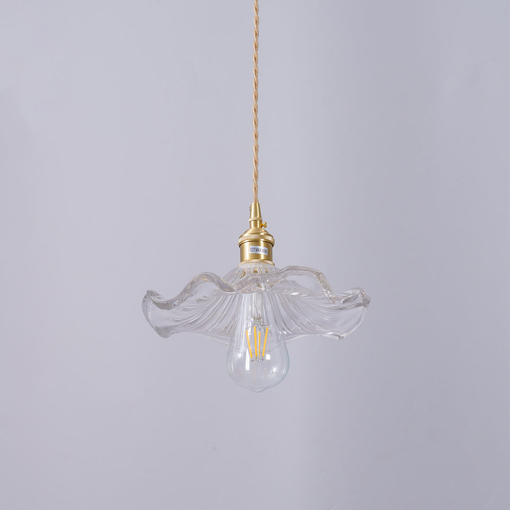 Ceiling Mounted Pendant Ceiling Light Glass Shade