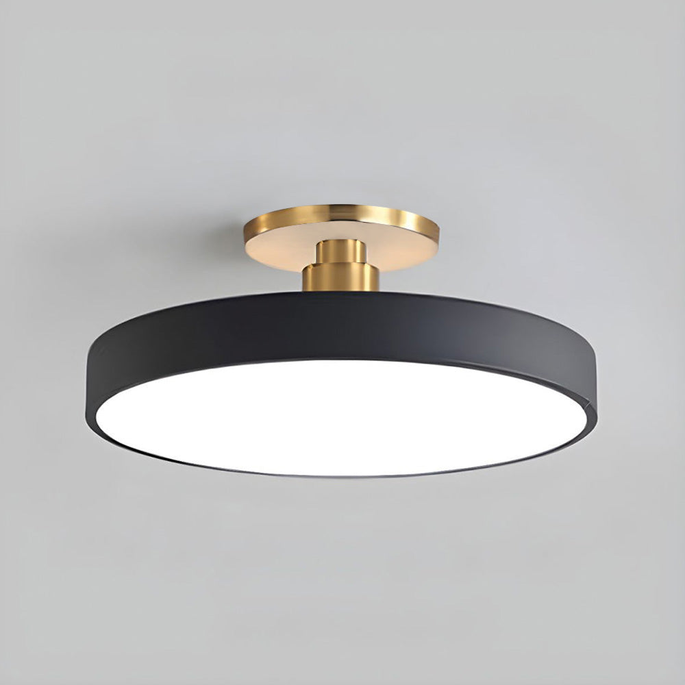 Semi Flush Ceiling Light Dimmable Lighting