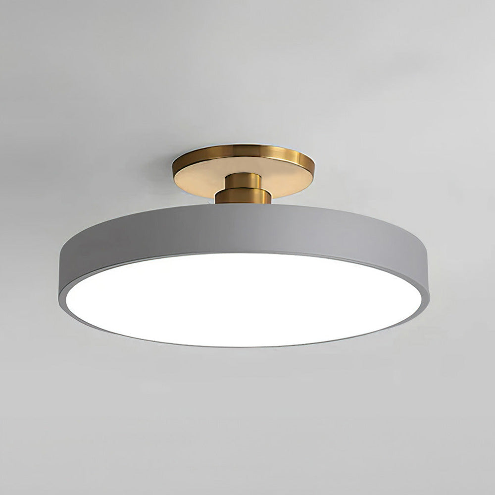 Semi Flush Ceiling Light Dimmable Lighting