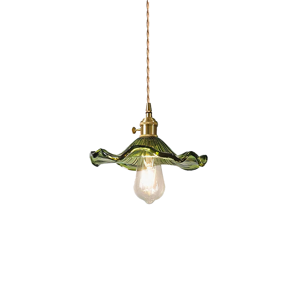 Ceiling Mounted Pendant Ceiling Light Glass Shade