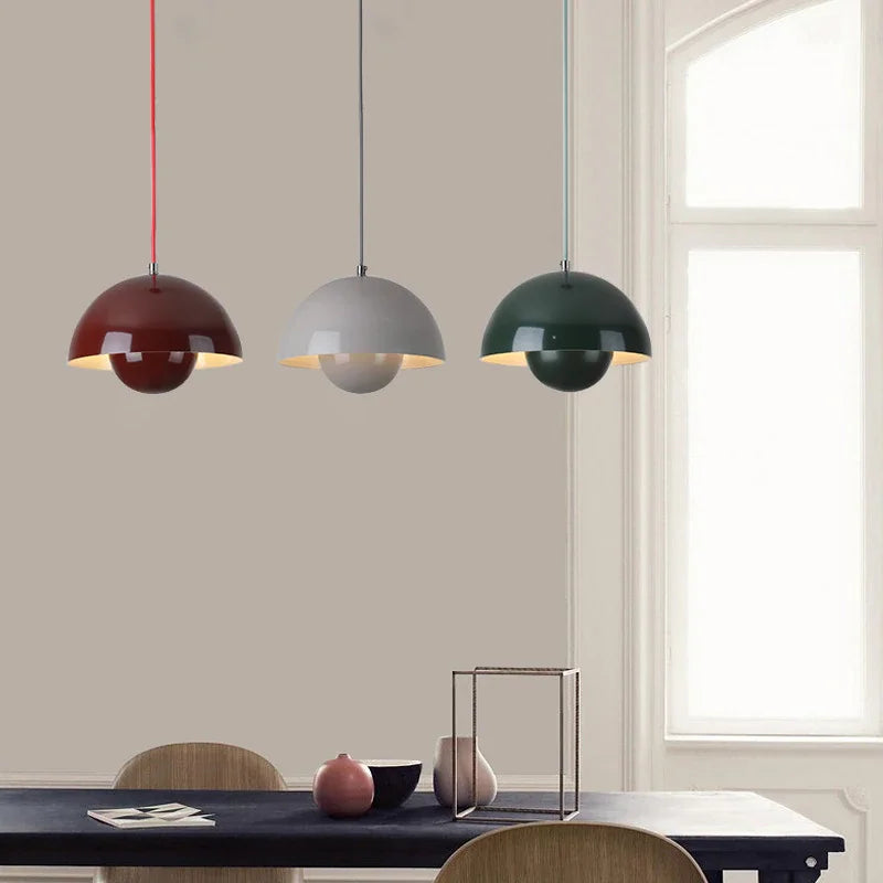 Layered Dome Pendant Ceiling Lamp