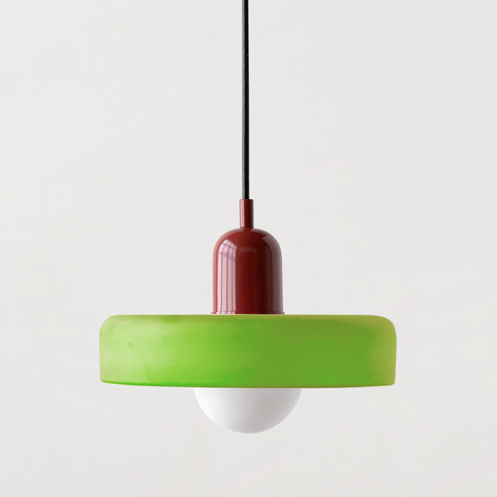 Linear Pendant Ceiling Light Glass Shade