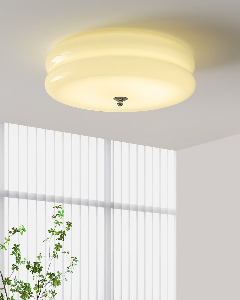 Flush Mount Dimmable Round Ceiling Light