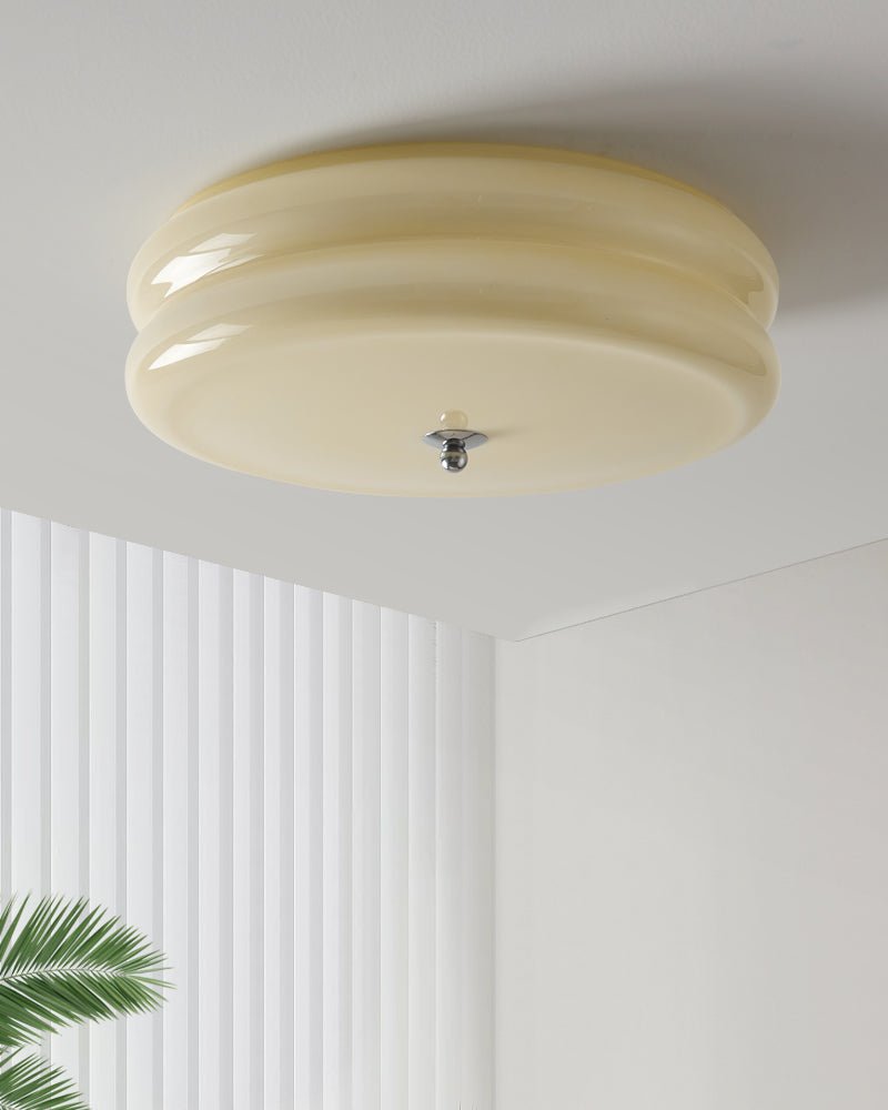 Flush Mount Dimmable Round Ceiling Light