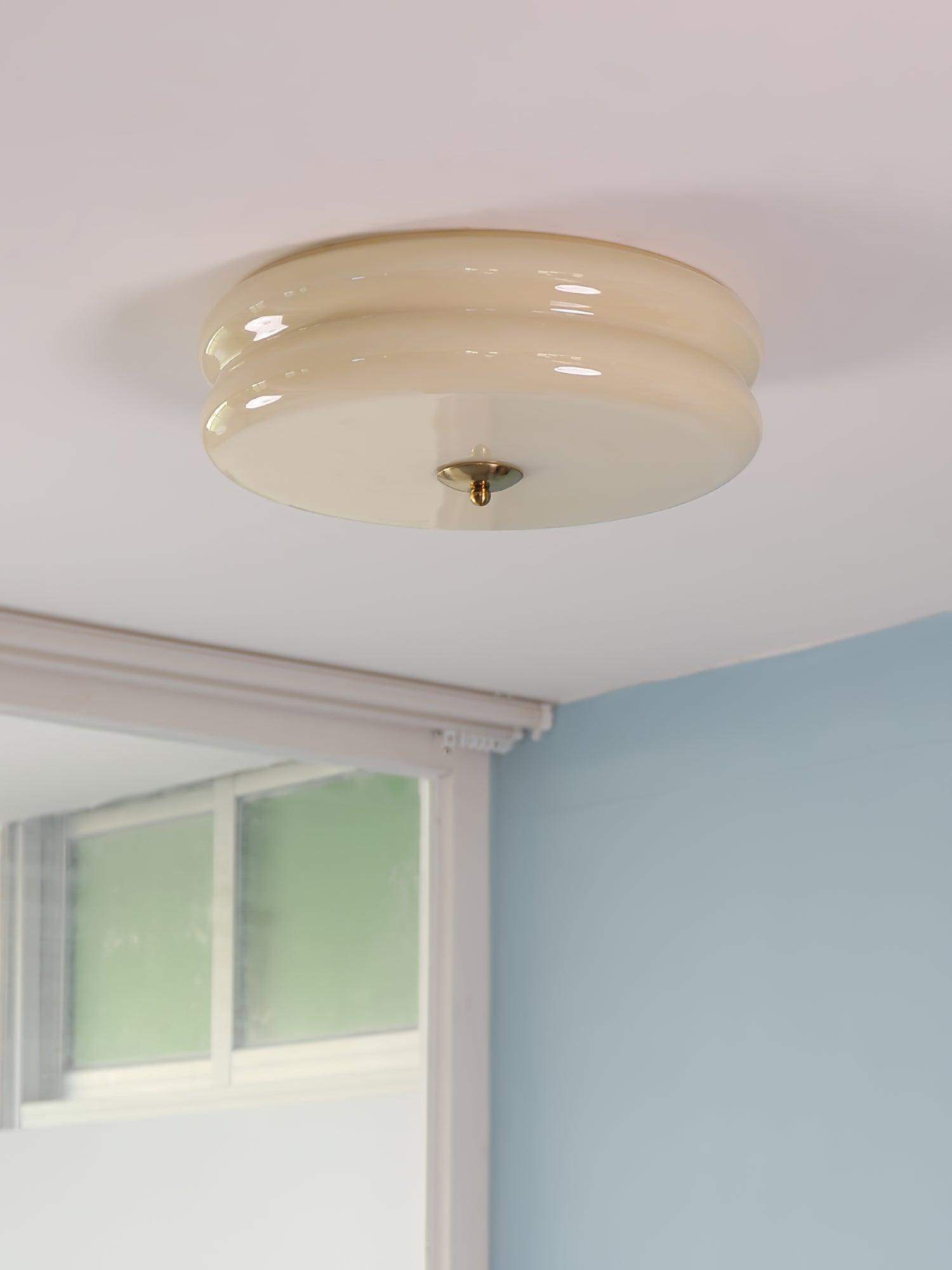 Flush Mount Dimmable Round Ceiling Light