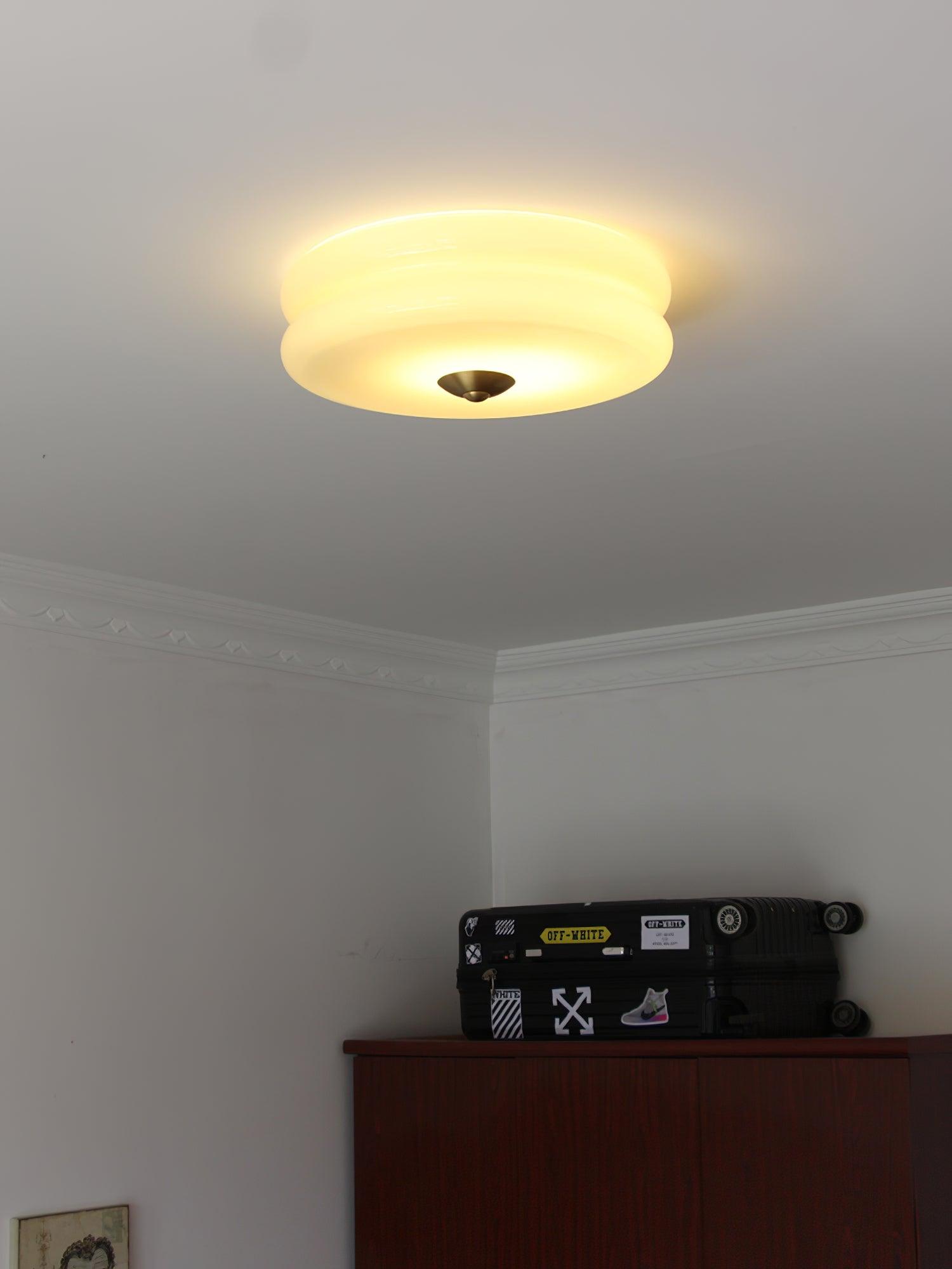 Flush Mount Dimmable Round Ceiling Light