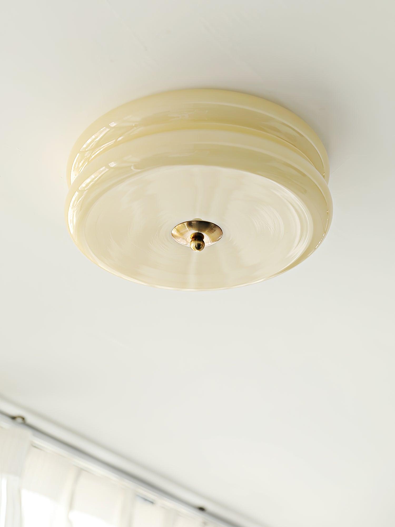 Flush Mount Dimmable Round Ceiling Light