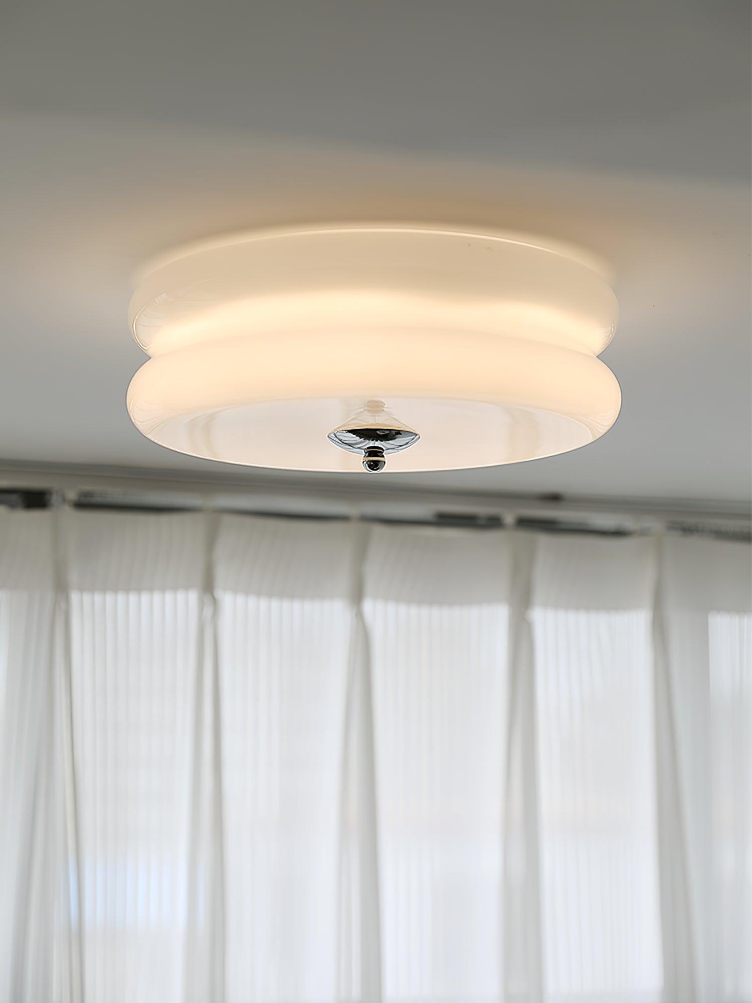 Flush Mount Dimmable Round Ceiling Light