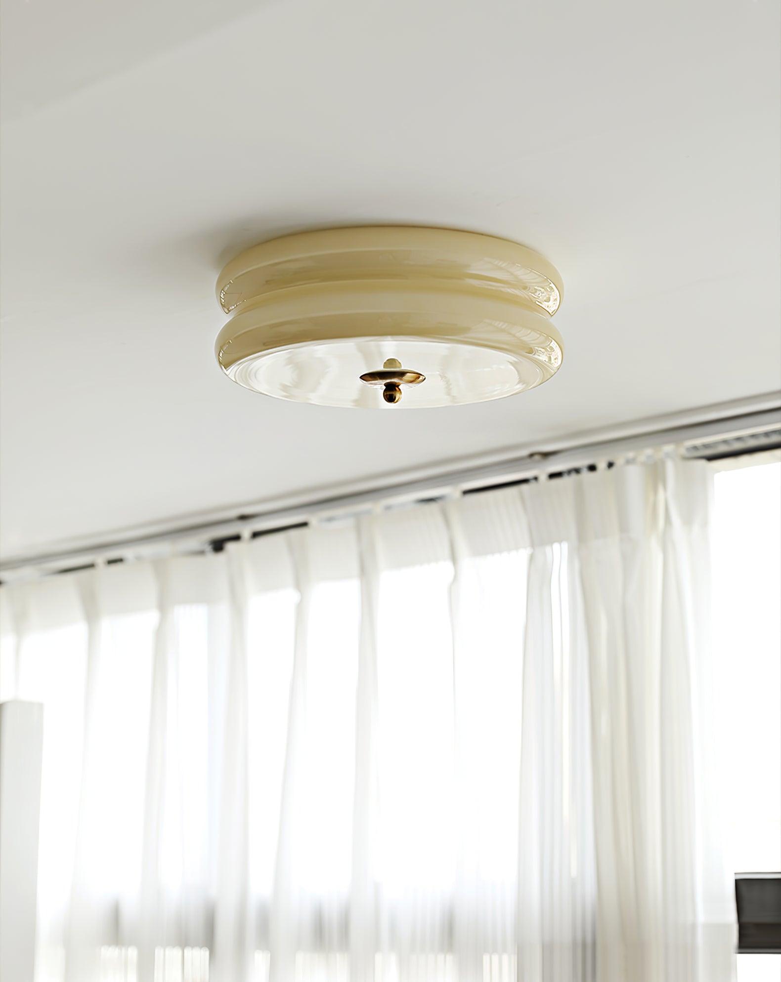 Flush Mount Dimmable Round Ceiling Light