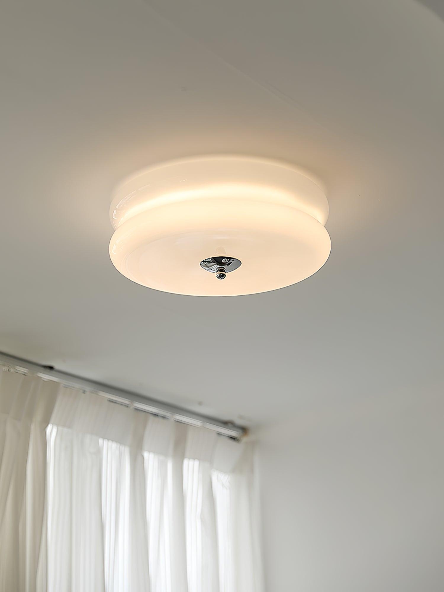 Flush Mount Dimmable Round Ceiling Light