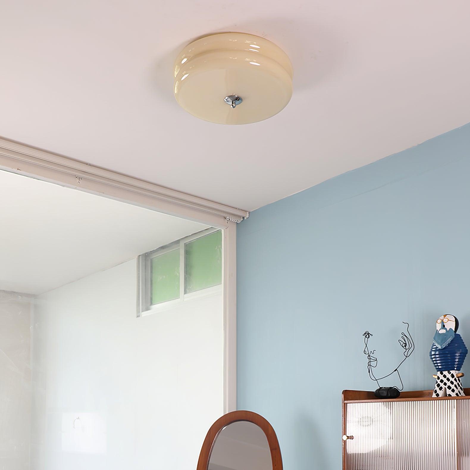 Flush Mount Dimmable Round Ceiling Light