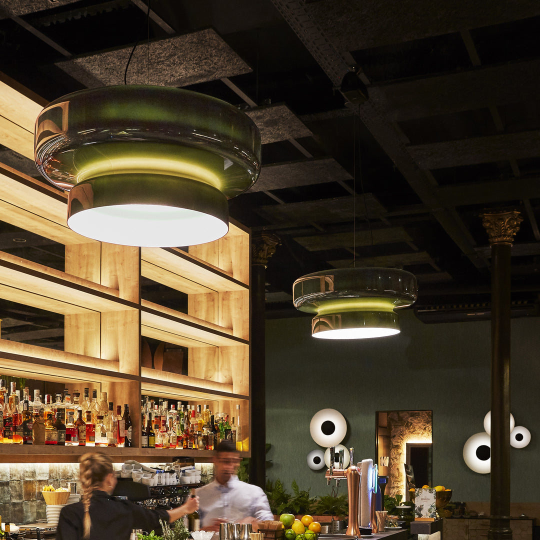 Linear Pendant Ceiling Light Adjustable Height