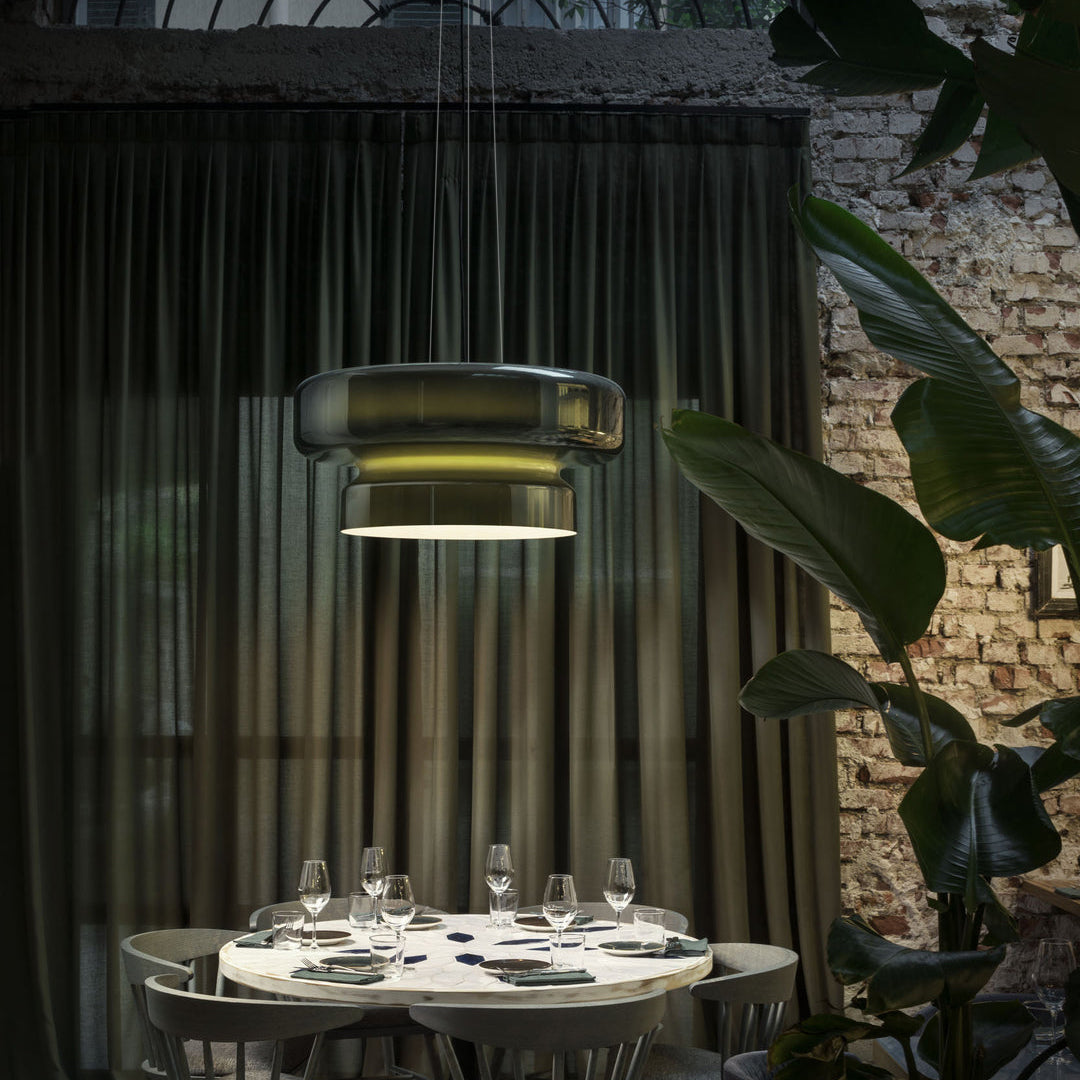 Linear Pendant Ceiling Light Adjustable Height