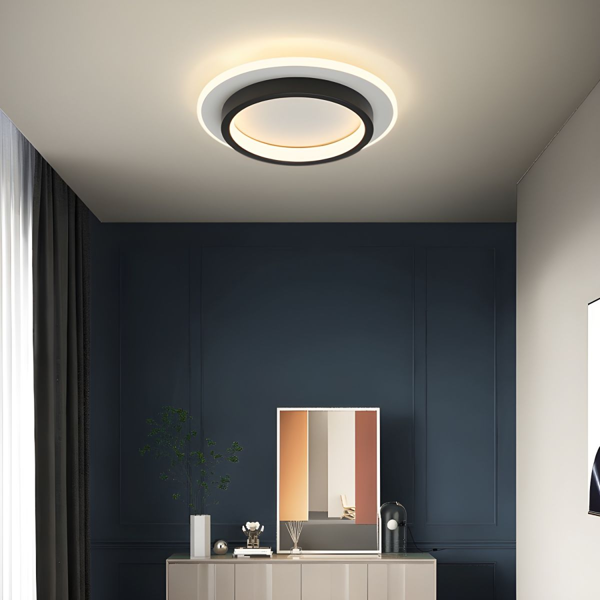 Flush Mount Ceiling Light Multi Light Layout