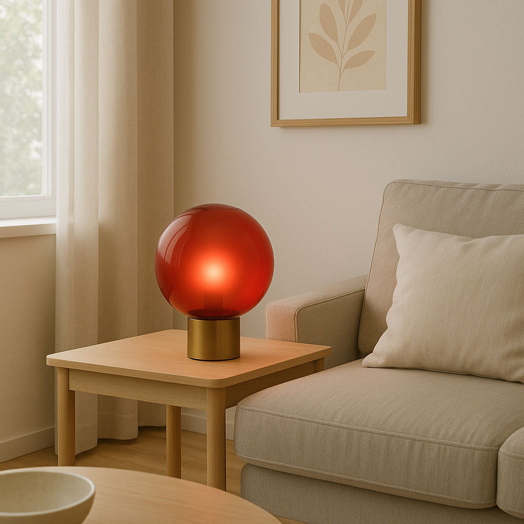 Round Orb Table Lamp