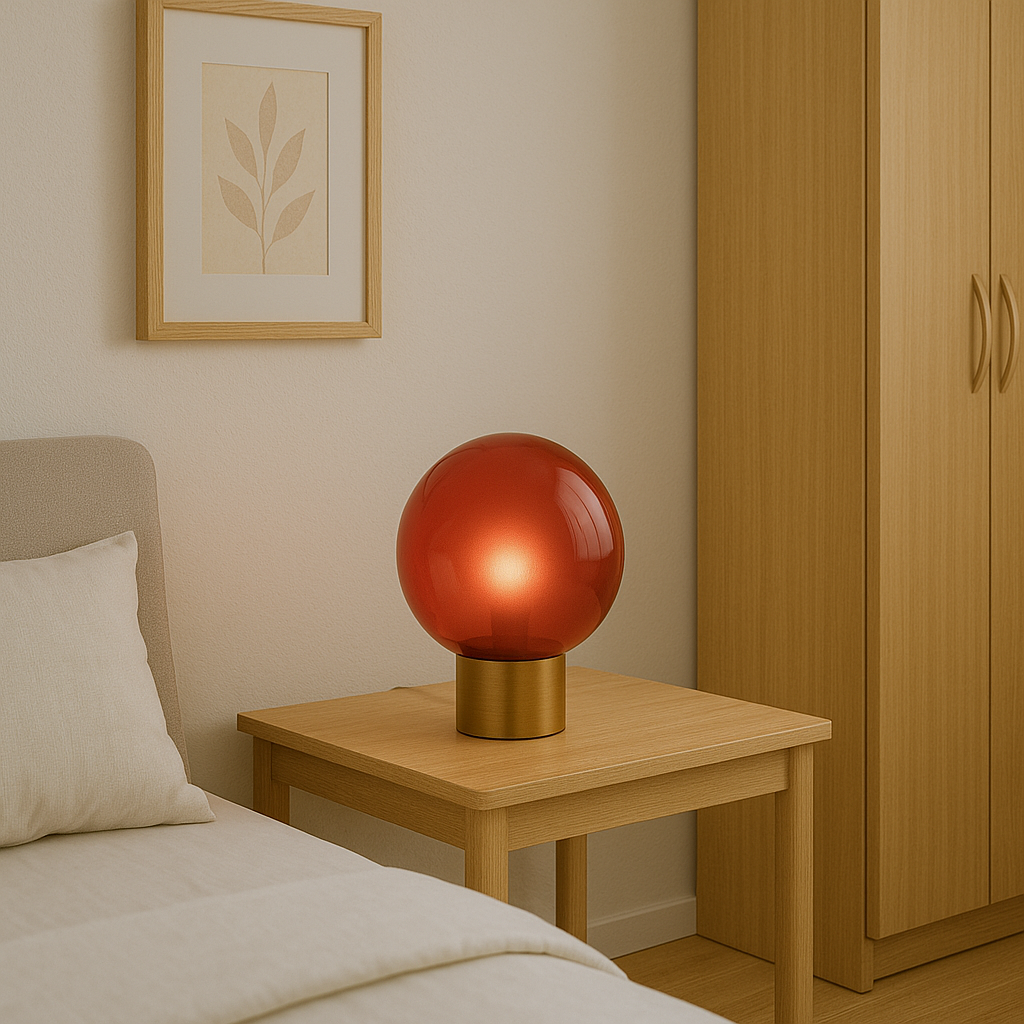 Round Orb Table Lamp