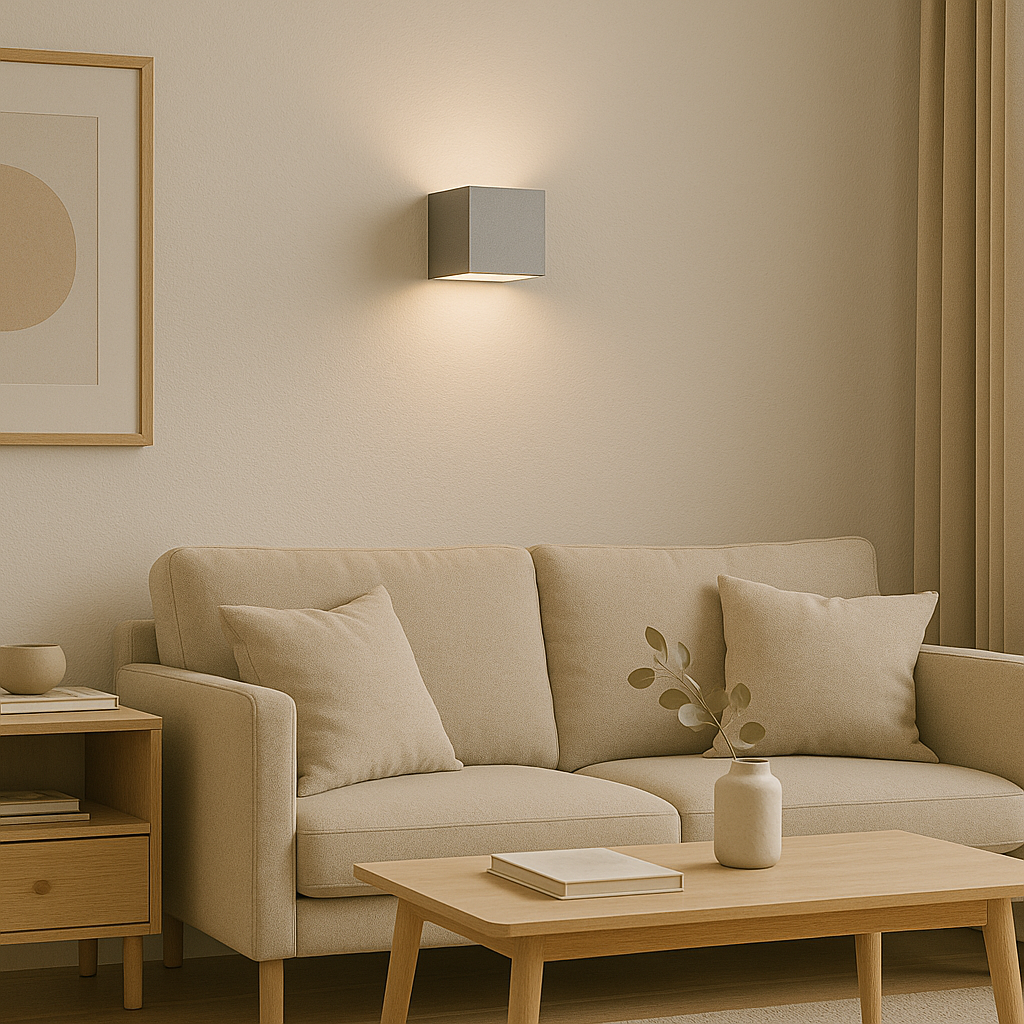 LED Cube Minimalist Wall Lamp