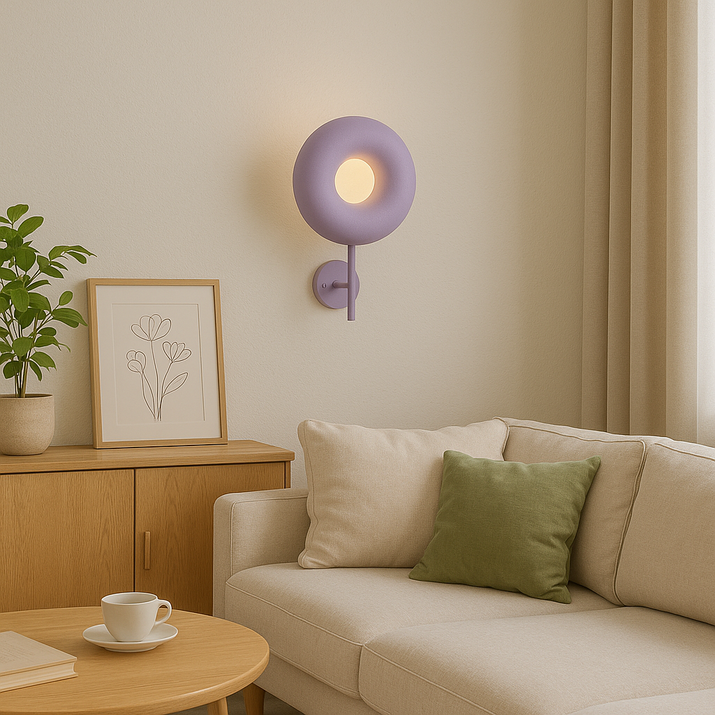 LED Modern Donut Wall Lamp