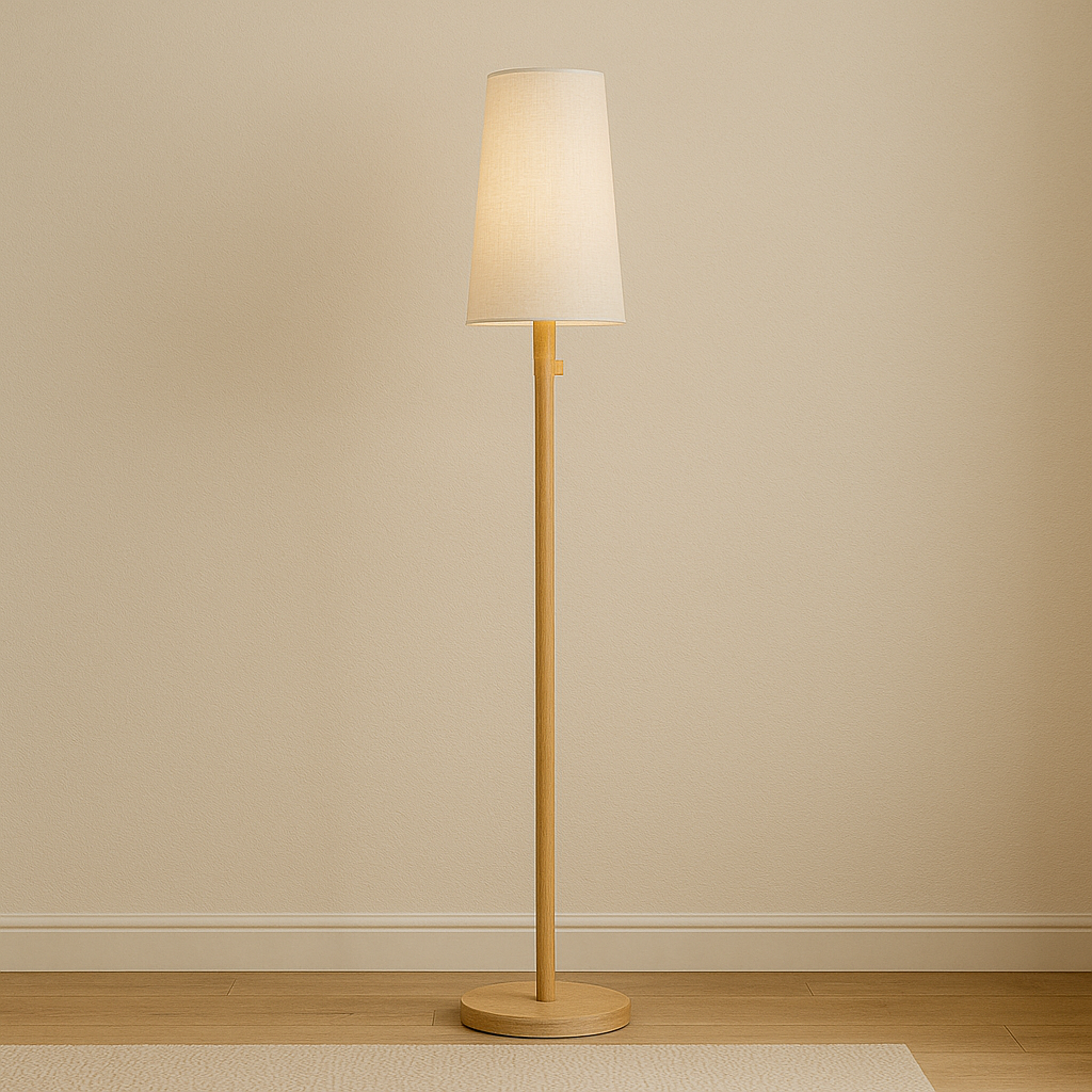 Swedish Style Long Floor Lamp