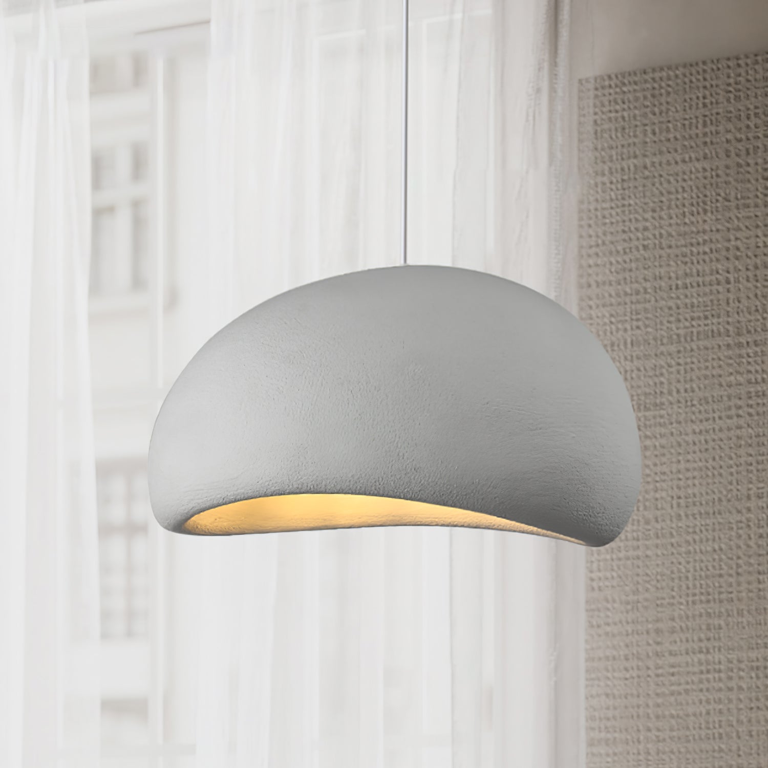 Textured Dome Pendant Ceiling Light