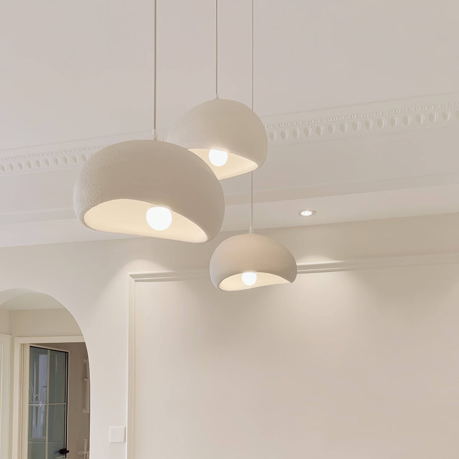 Textured Dome Pendant Ceiling Light
