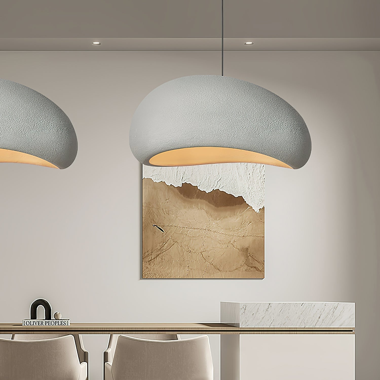 Textured Dome Pendant Ceiling Light