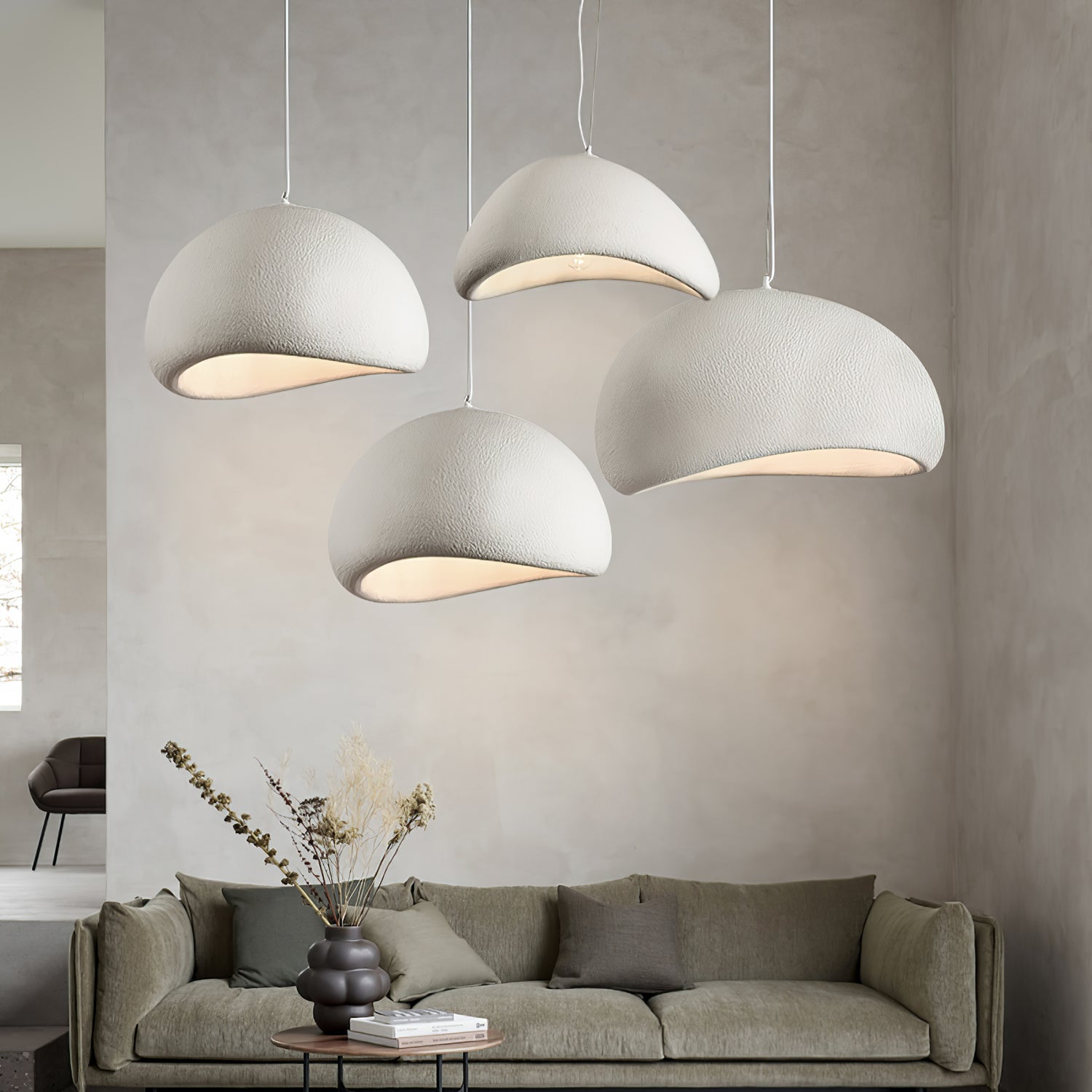 Textured Dome Pendant Ceiling Light