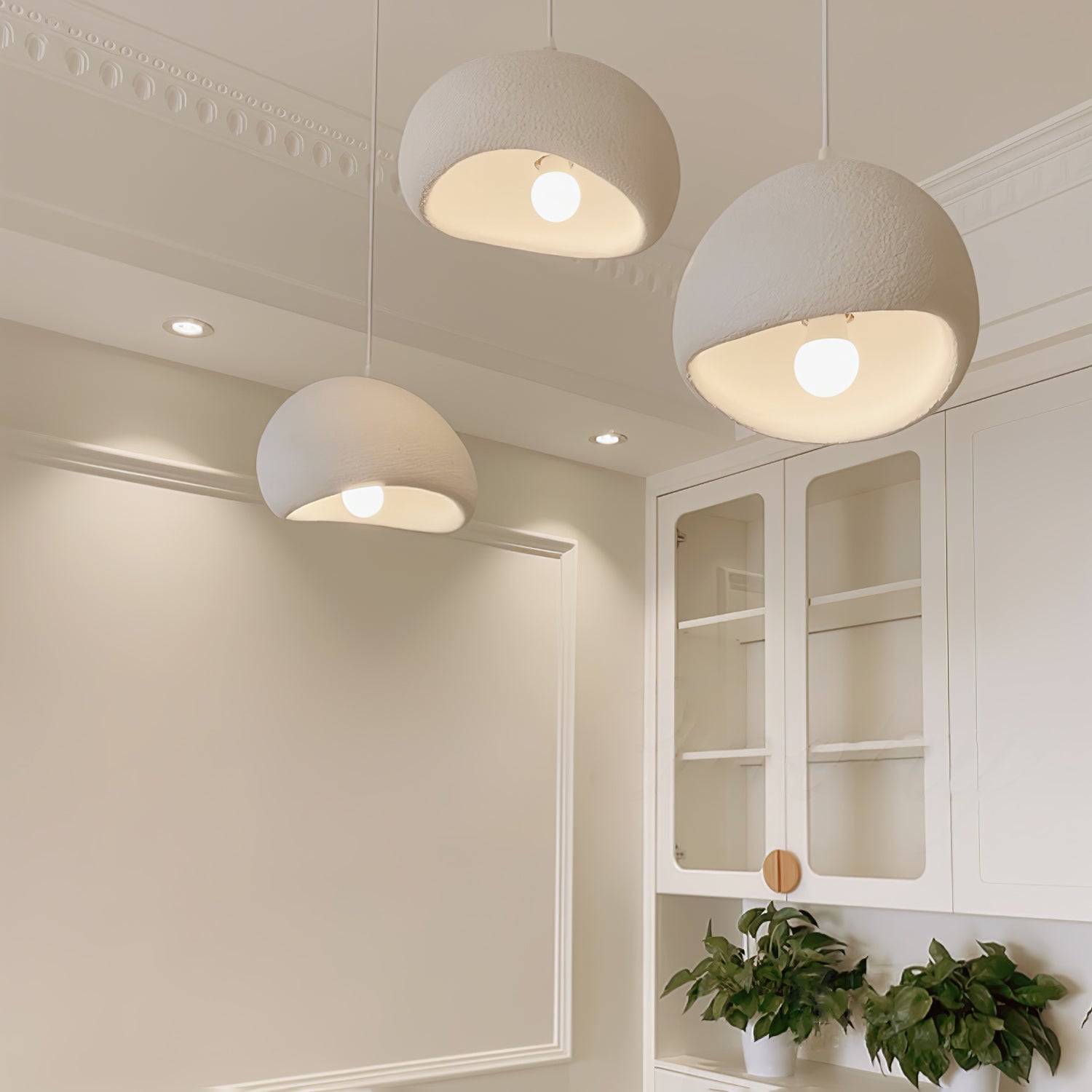 Textured Dome Pendant Ceiling Light