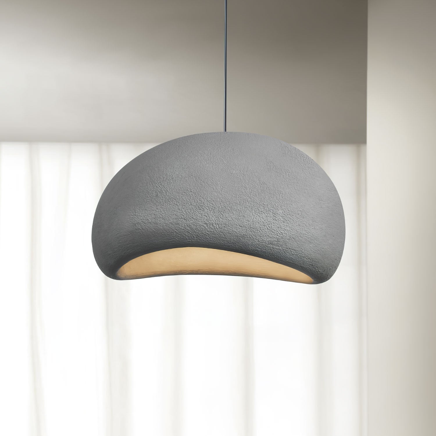 Textured Dome Pendant Ceiling Light