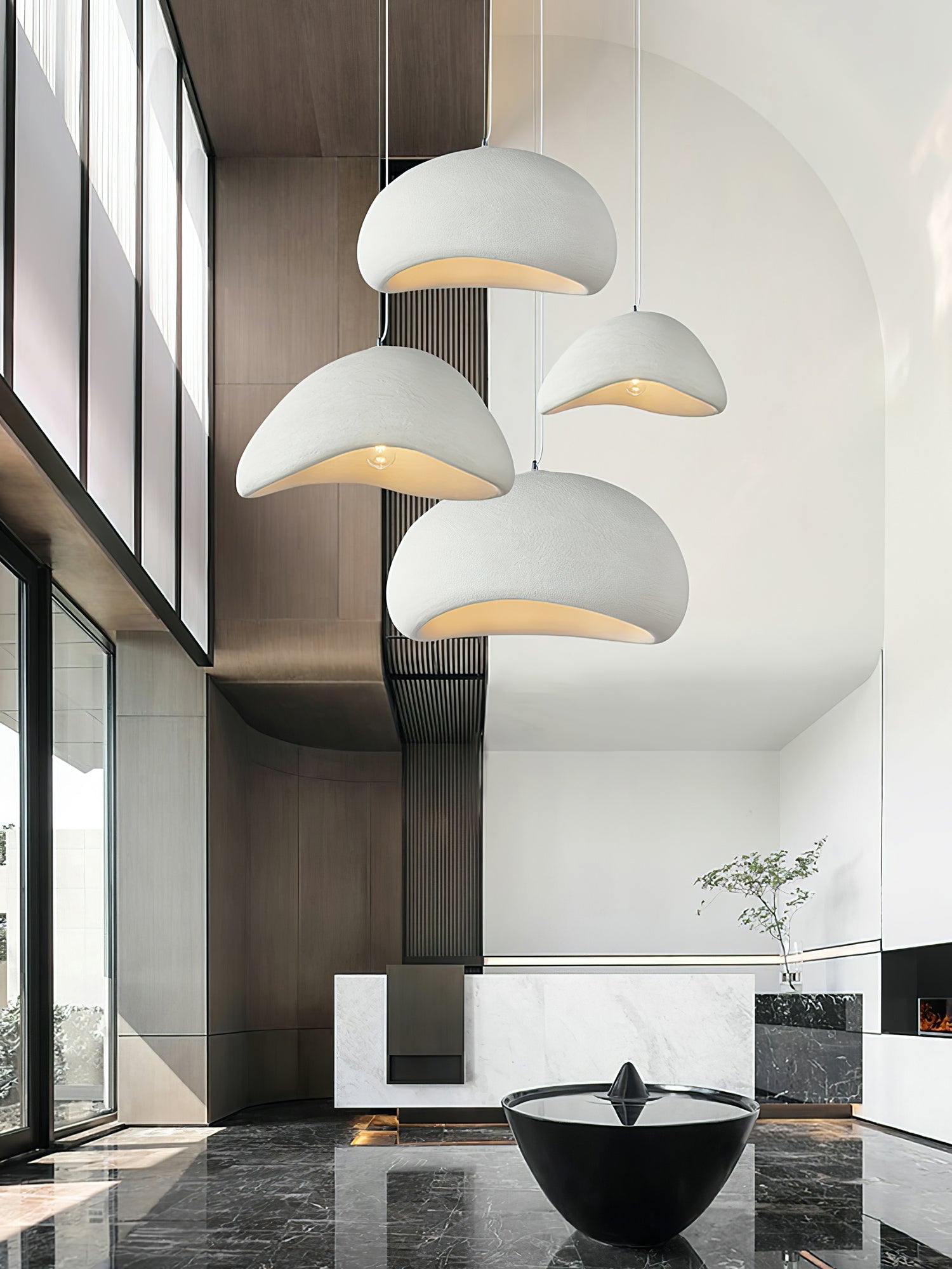 Textured Dome Pendant Ceiling Light