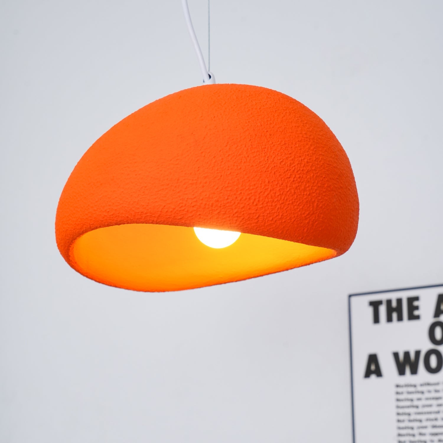 Textured Dome Pendant Ceiling Light