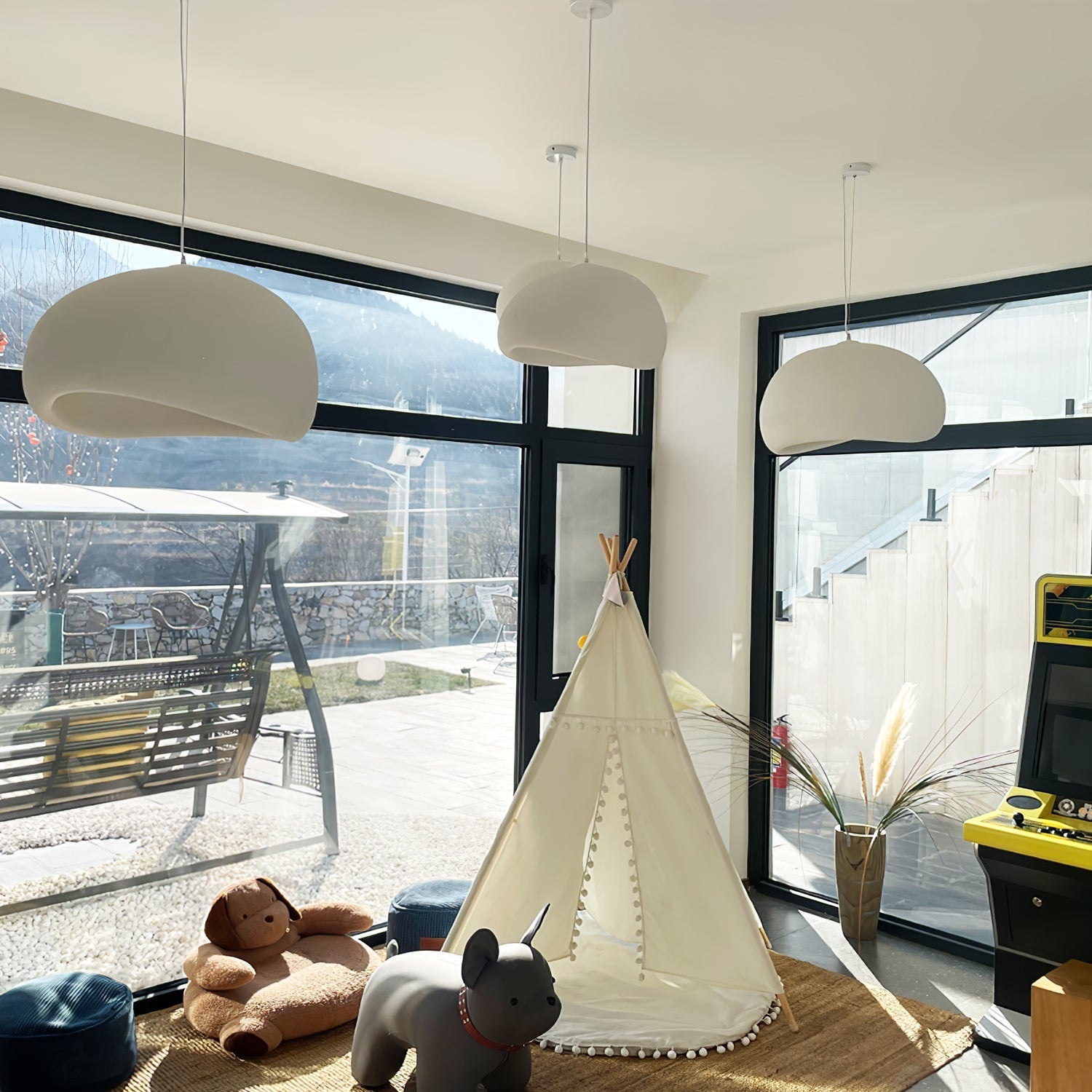 Textured Dome Pendant Ceiling Light