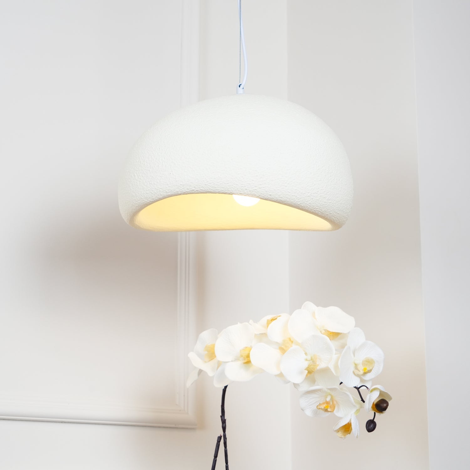 Textured Dome Pendant Ceiling Light