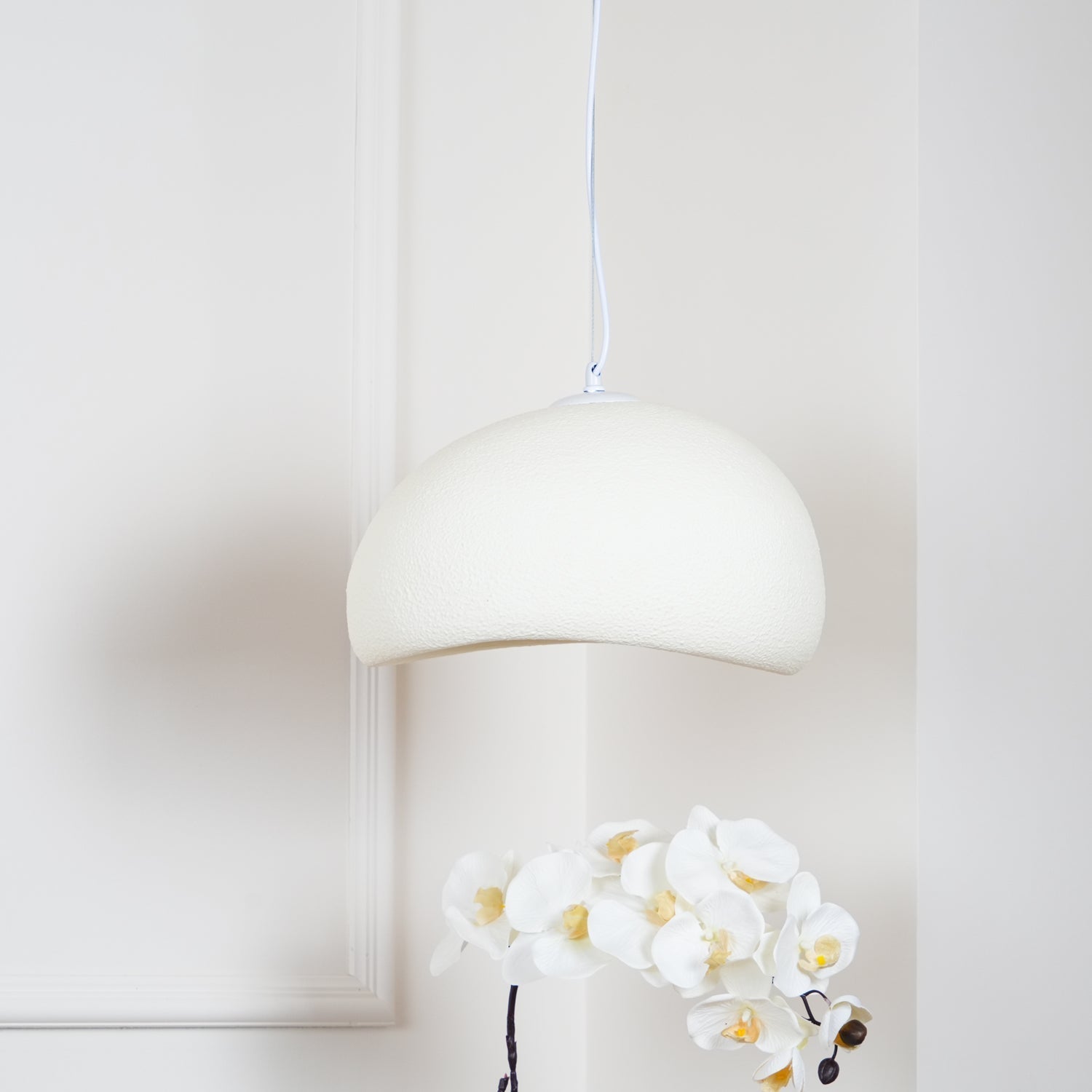 Textured Dome Pendant Ceiling Light