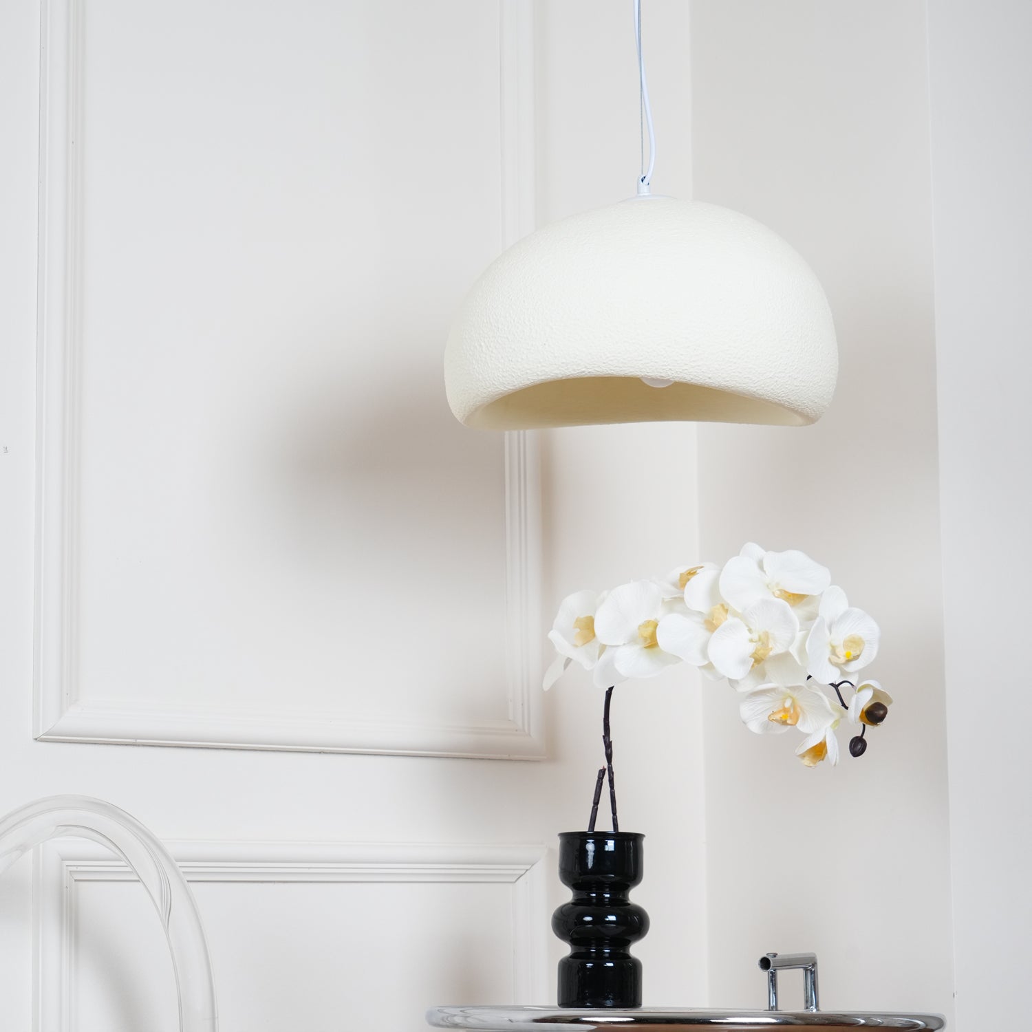 Textured Dome Pendant Ceiling Light