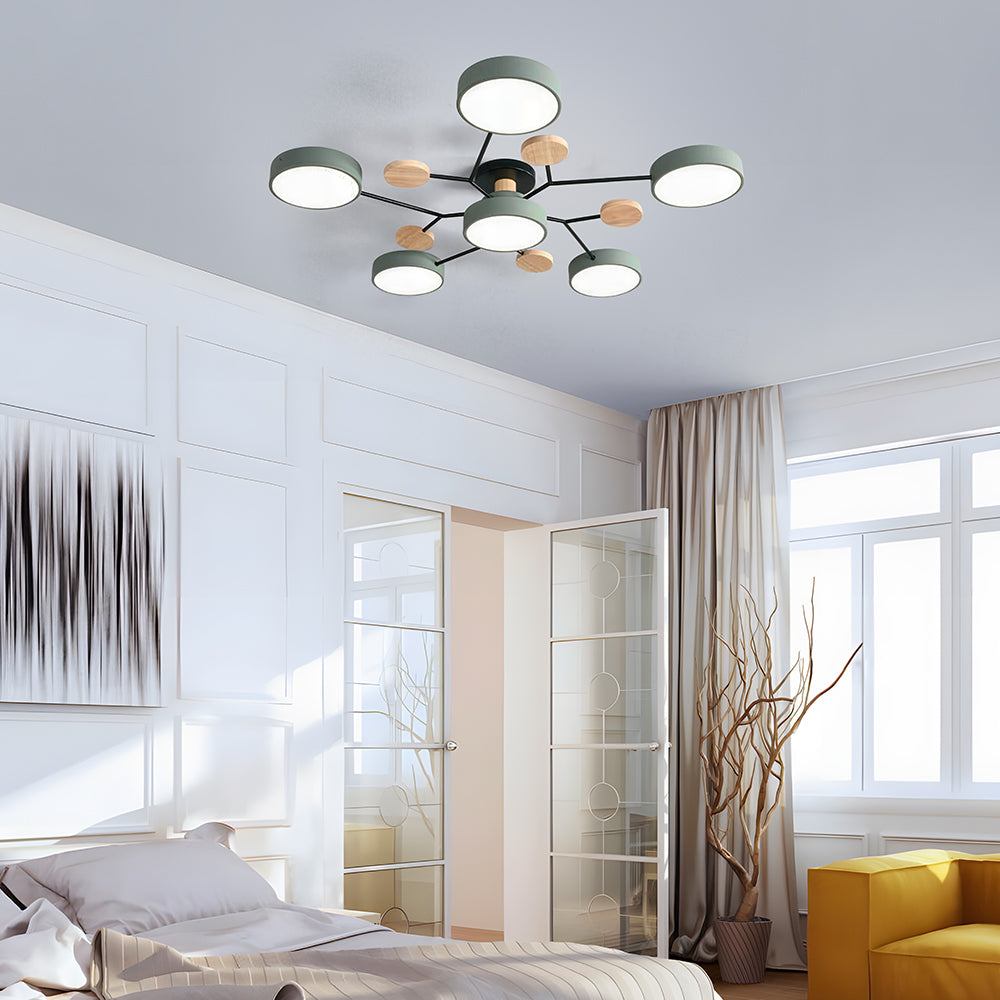 Flush Mount Ceiling Light Ring Design