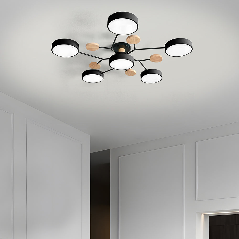 Flush Mount Ceiling Light Ring Design