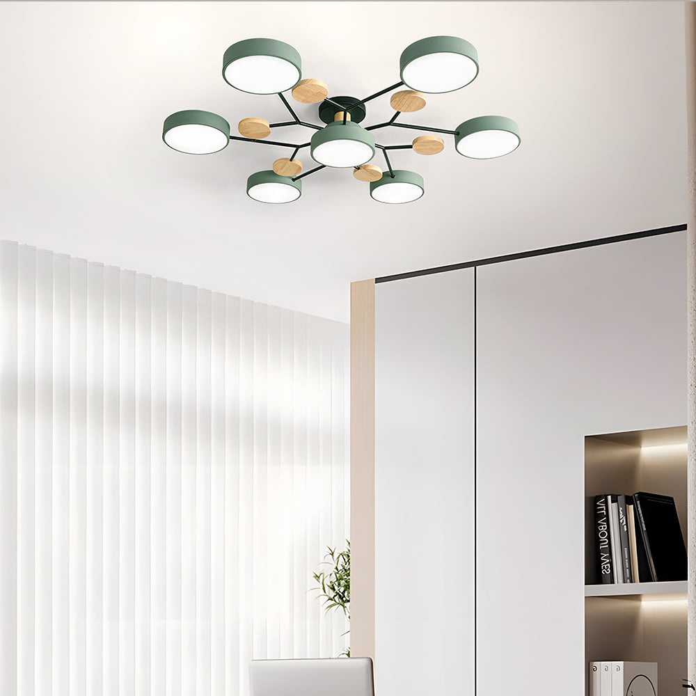 Flush Mount Ceiling Light Ring Design