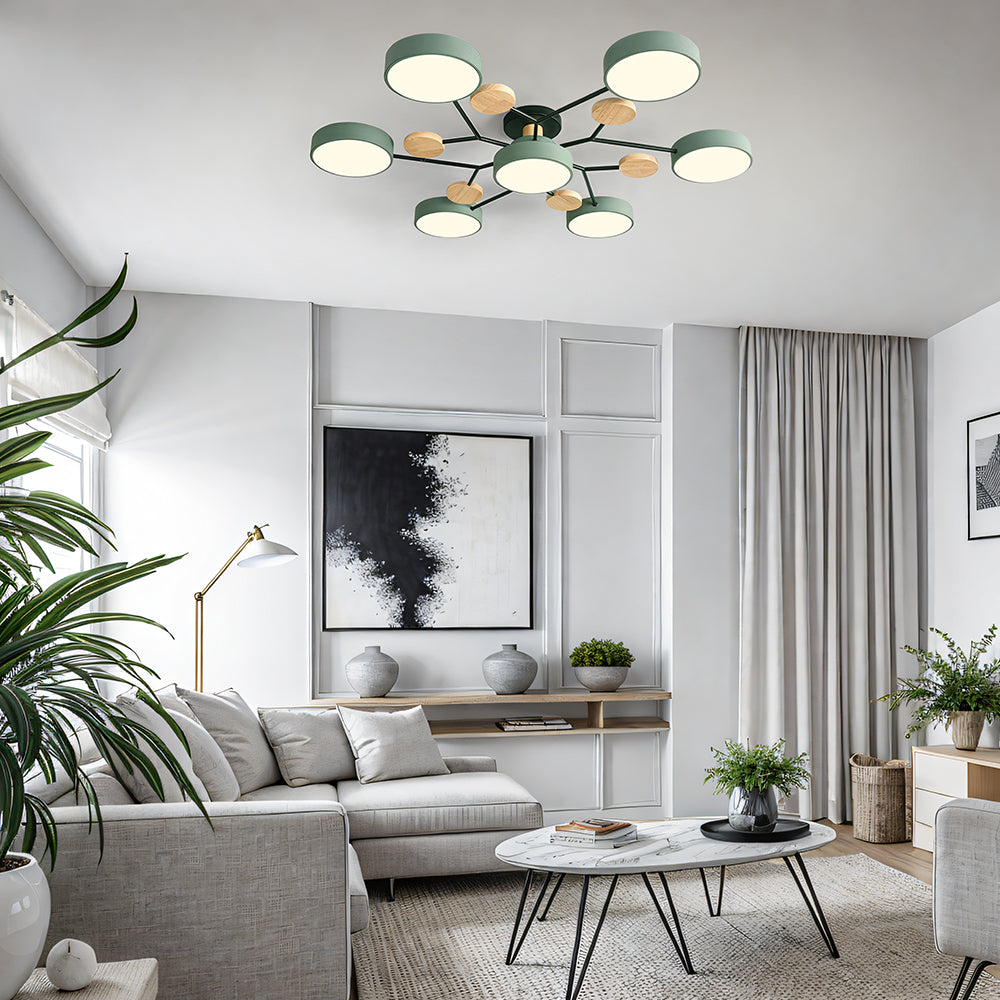 Flush Mount Ceiling Light Ring Design