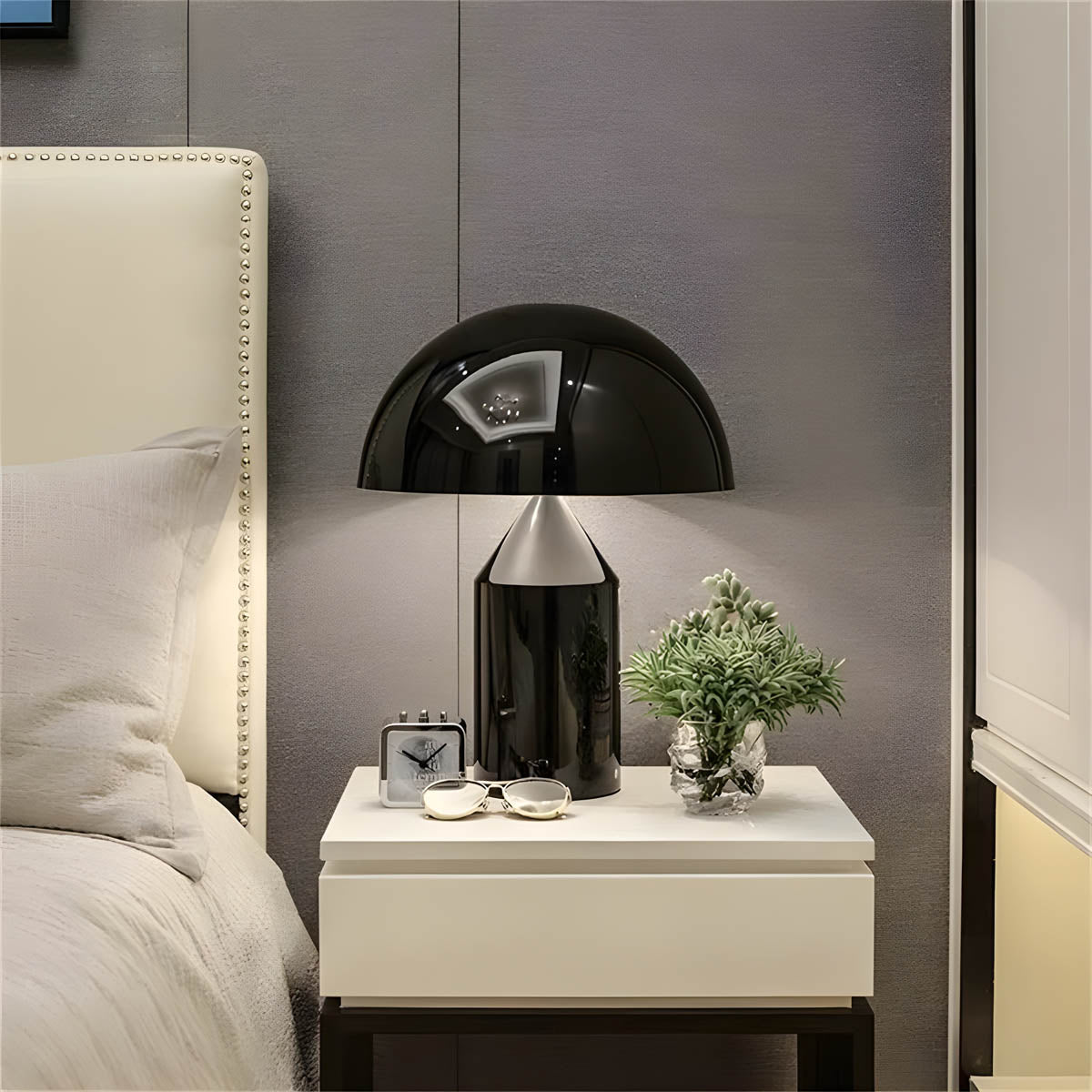 Rounded Dome Shade Table Lamp