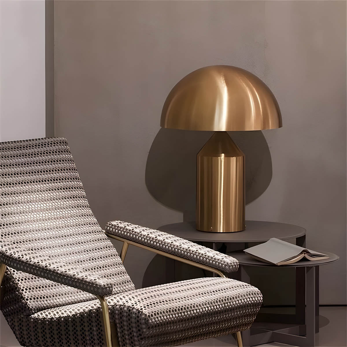 Rounded Dome Shade Table Lamp